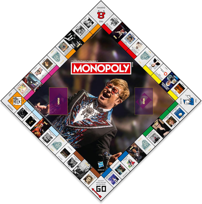 Monopoly Elton John Board Game