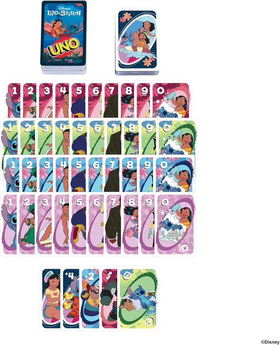 UNO - Disney Lilo & Stitch Card Game