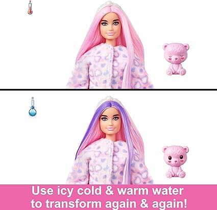 Barbie - Teddy Cutie Reveal Doll
