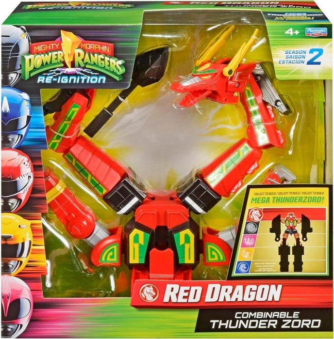 Power Rangers Deluxe Combinable Thunderzord Red Dragon Action Figure