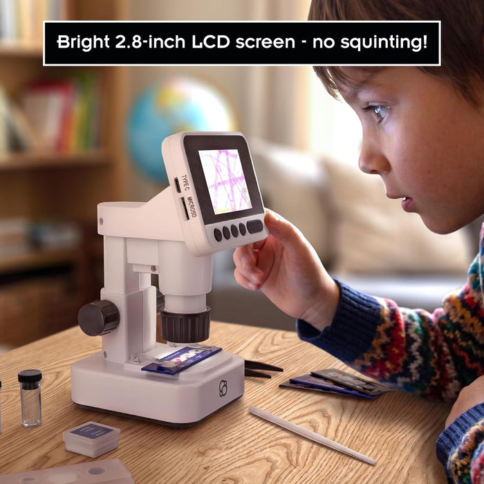 The Thames & Kosmos Digital Microscope with HD Imaging and LCD Display