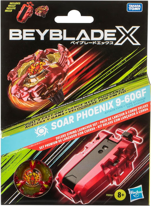Beyblade X - Deluxe Launcher Set (Soar Phoenix 9-60GF)