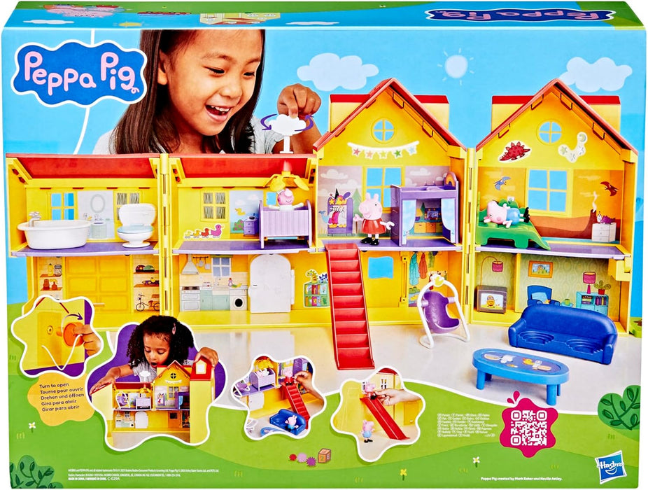 Peppa Pig - Peppas Big Fold Out House Playset
