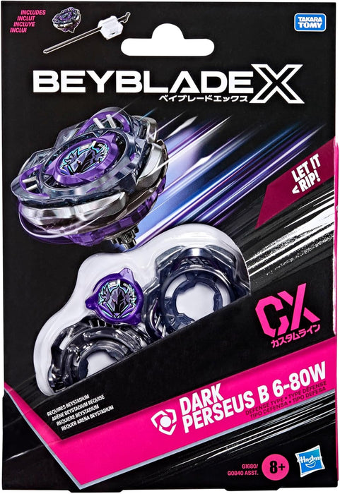 Beyblade X CX - Dark Perseus B 6-80W Defense Type Starter Pack