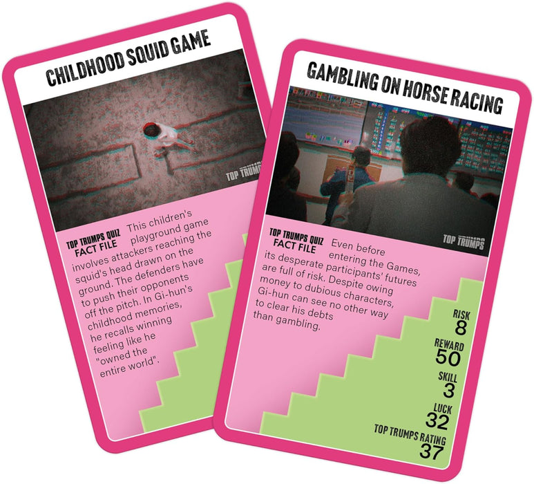 Top Trumps Squid Games Limited Edition Card Game