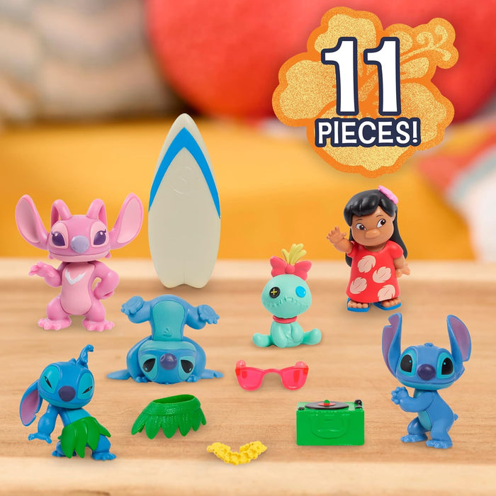 Stitch - Collectible 7 Figure Set