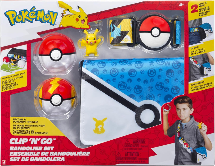 Pokémon Pikachu Clip ‘N’ Go Bandolier Set
