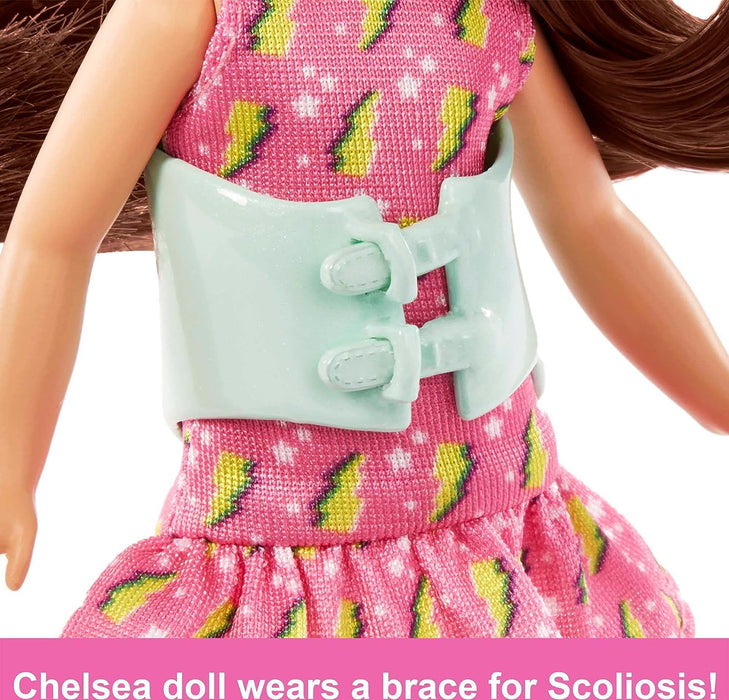 Barbie - Chelsea  Doll (Pink Watermelon Dress)