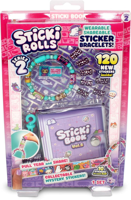 Sticki Rolls - Series 2 Sticki Book Pack