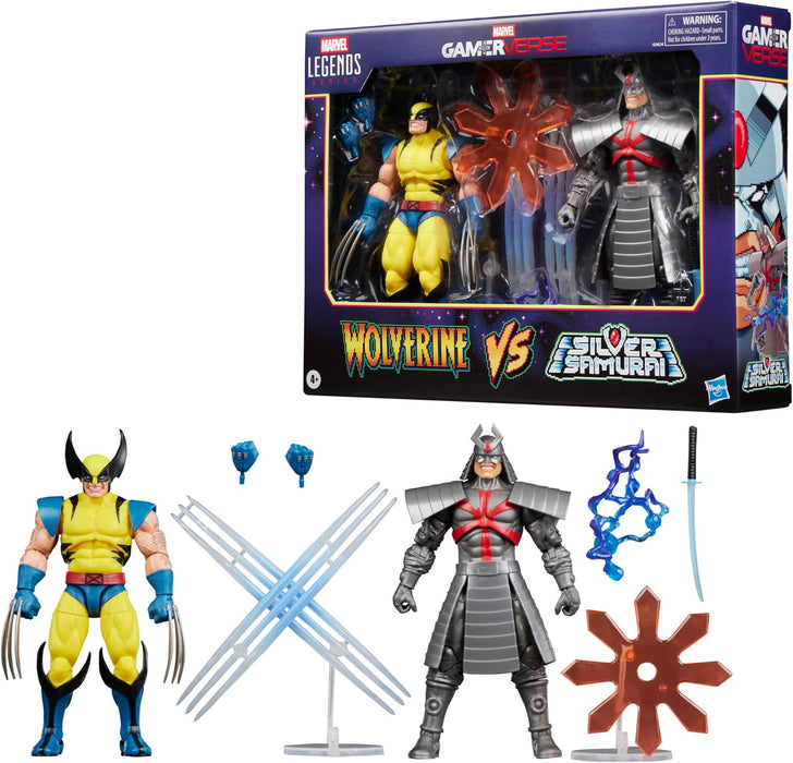 Marvel Legends Series - Gamerverse: Wolverine vs Silver Samurai Action Figure Pack