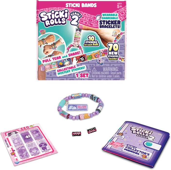 Sticki Rolls - Series 2 Sticki Bracelet Single Pack
