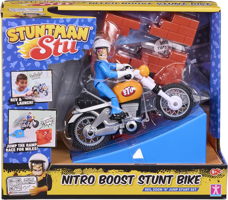Stuntman Stu - Nitro Boost Stunt Bike Set