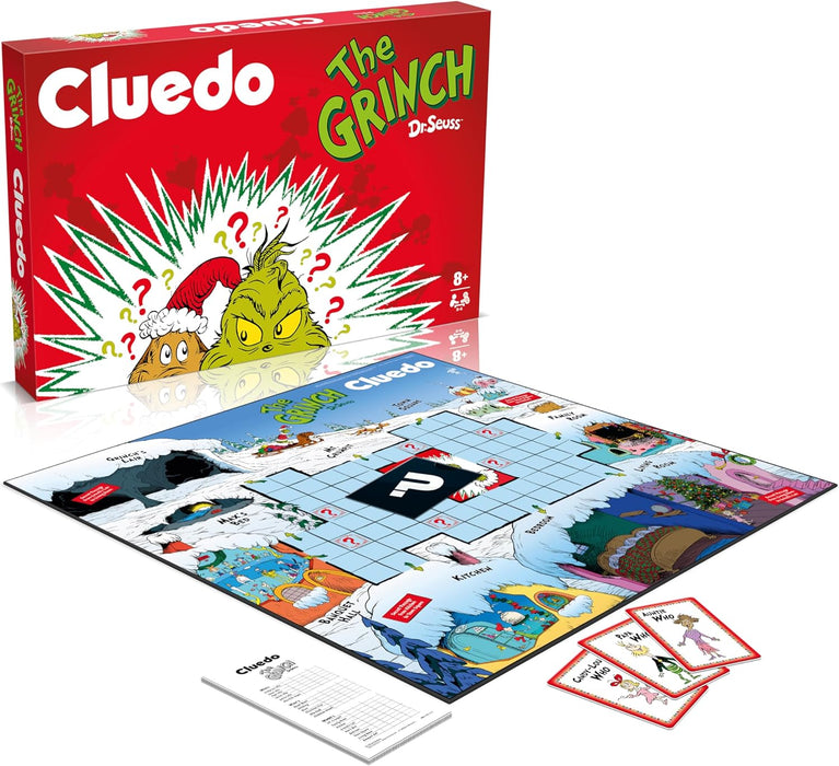 Cluedo Grinch Board Game