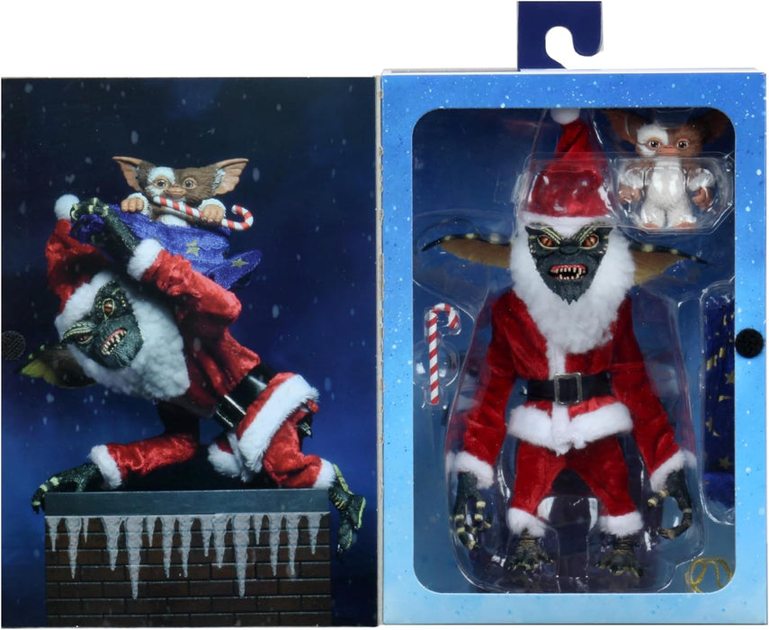 Gremlins Santa Stripe & Gizmo 7" Scale Action Figures