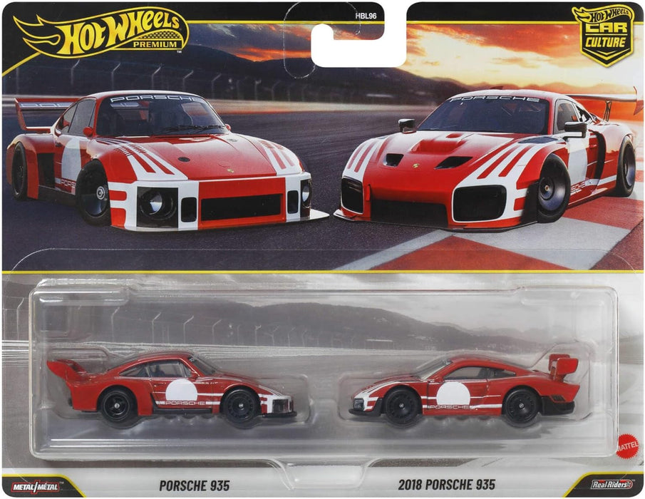 Hot Wheels Premium Car Culture - Porsche 935 & 2018 Porsche 935 Twin-Pack