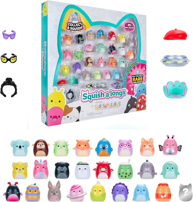 SquishAlong - Squishmallow Collectibles 25 Figure Pack (Style 1) (Wave 3)