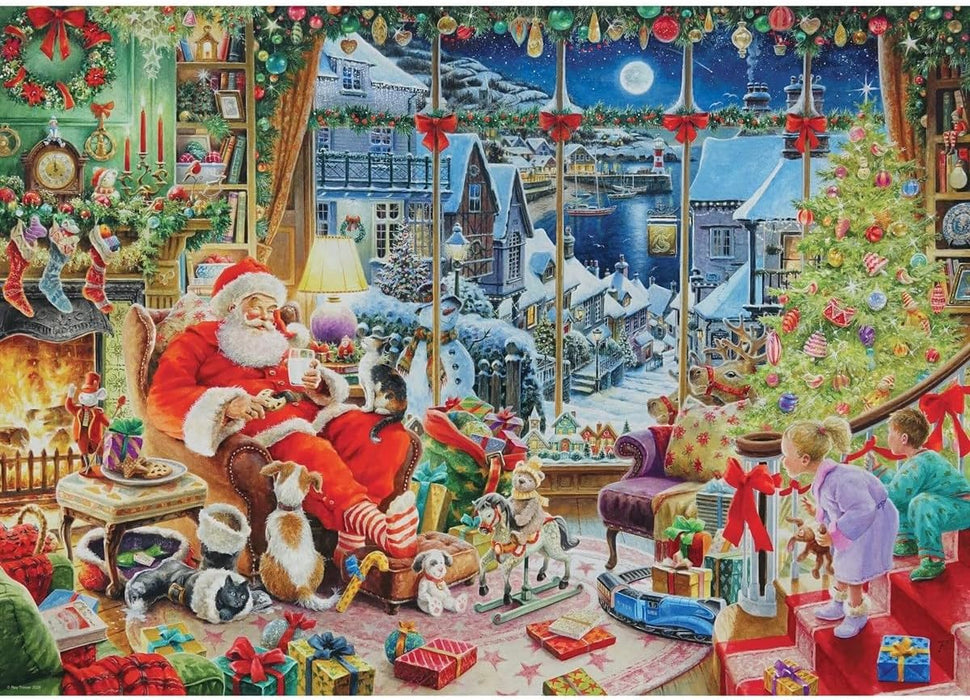 Ravensburger PuzzleChristmas Limited Ed No 30 Santa Takes A Break Puzzle