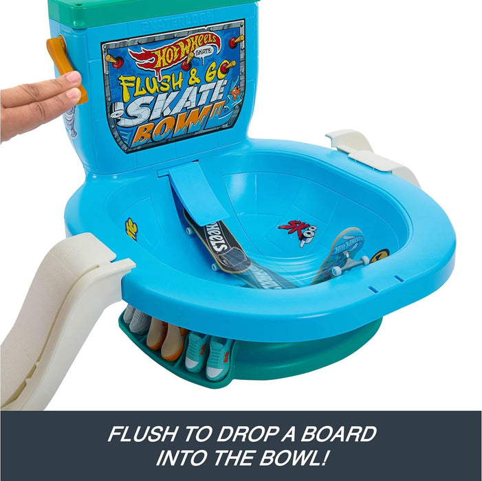 Hot Wheels - Flush & Go Skate Bowl