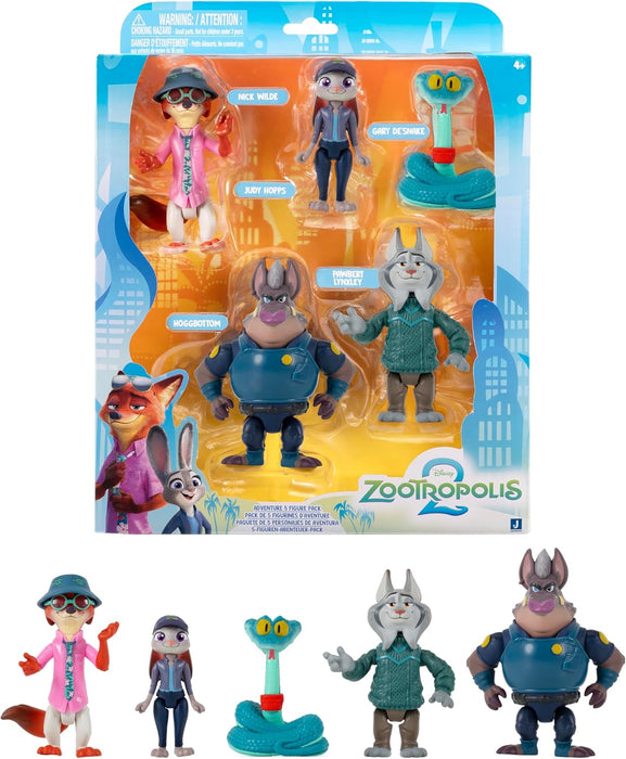 Disney's Zootropolis 2 Adventure 5 Figure Pack