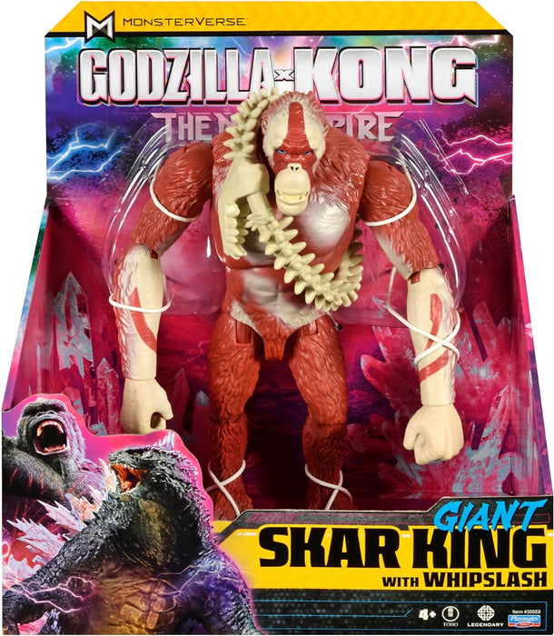 Godzilla V Kong New Empire: 11" Giant Skar King With Whipslash Figure