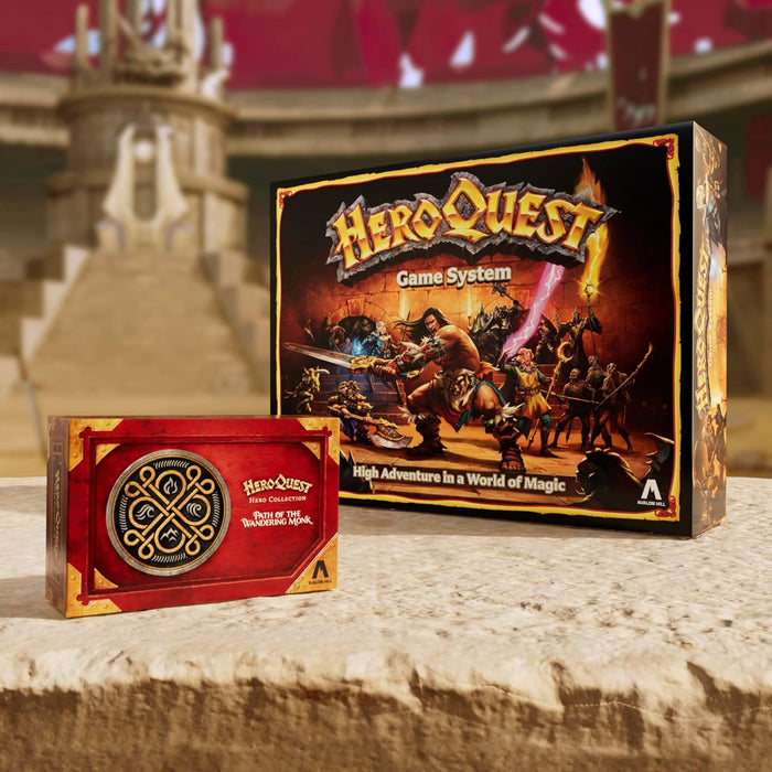 Heroquest Path Of The Wandering Monk Board Game