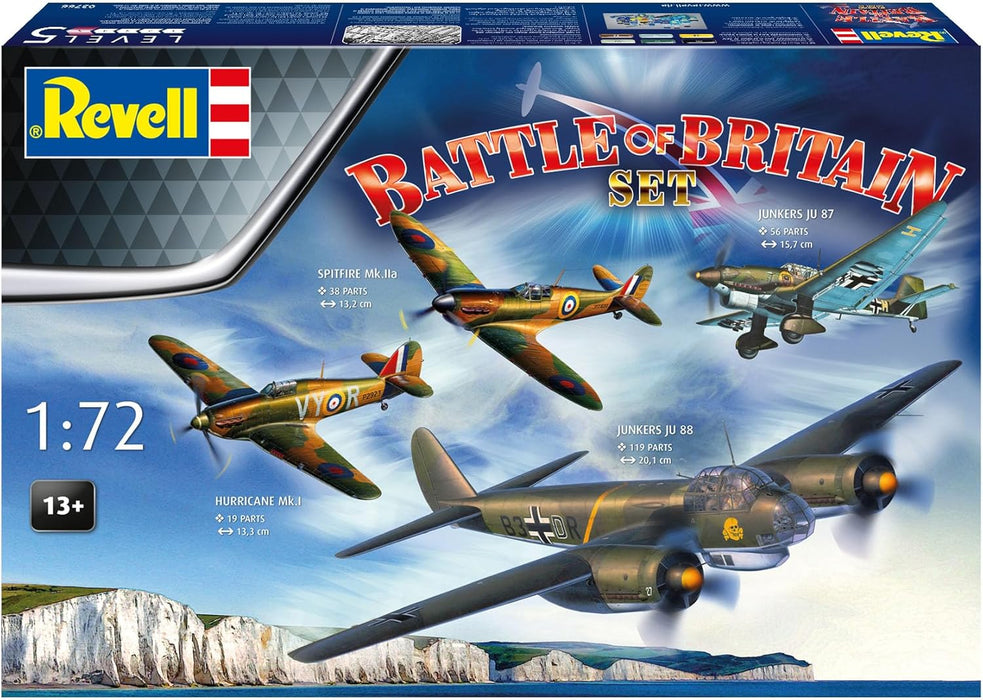 REVELL - Battle of Britain 85th Anniversary 1:72 Scale Model Set