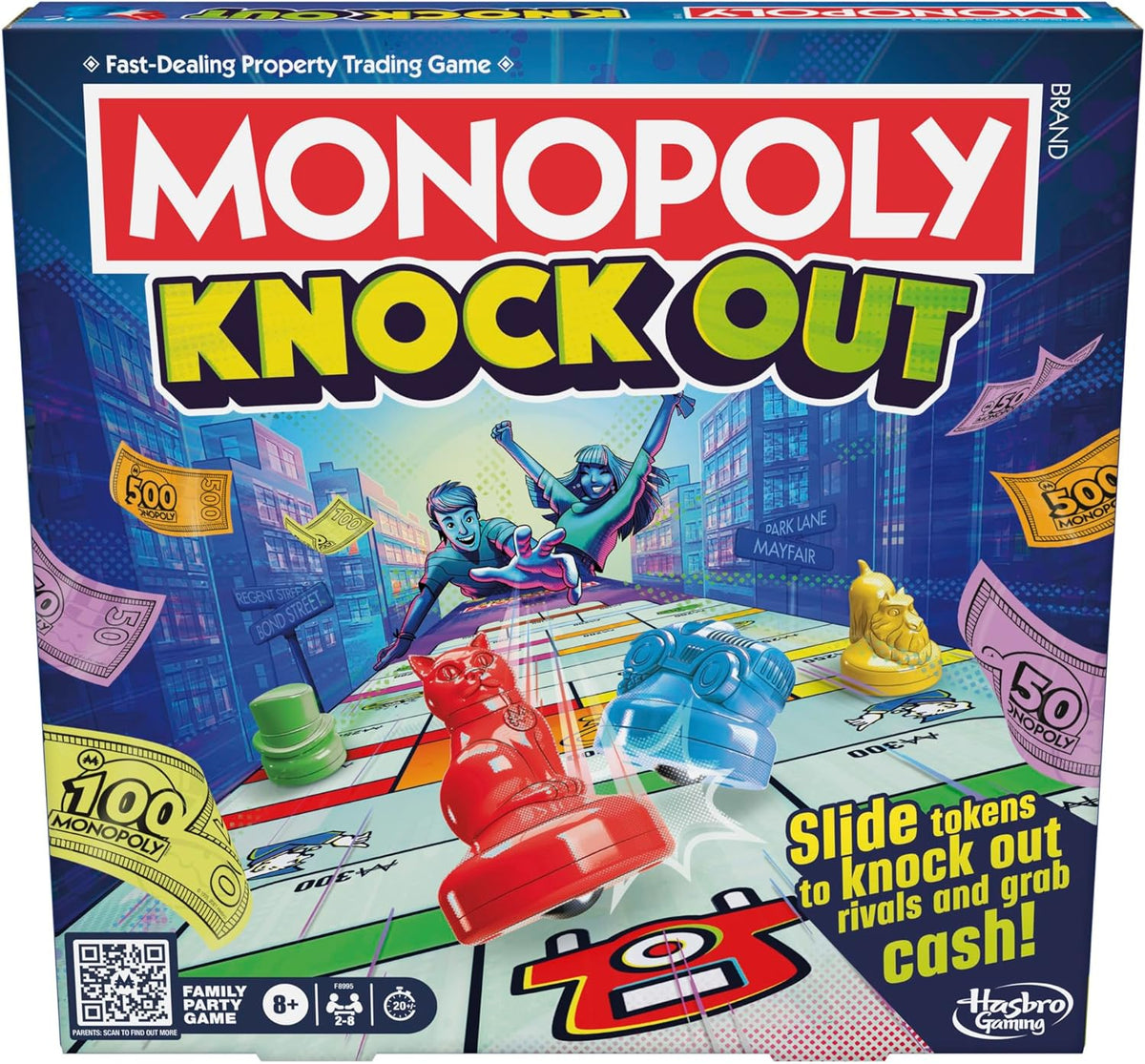 Monopoly - Knock Out Board Game — REACTIVE Toys