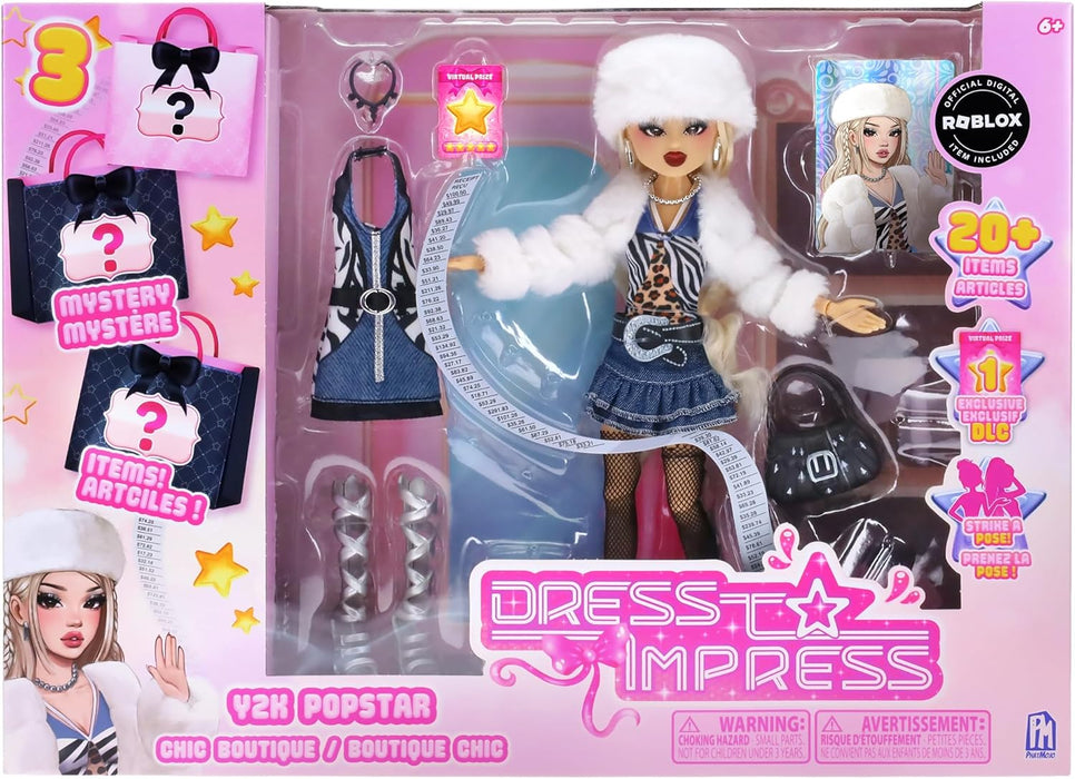 Dress To Impress - Series 1: 3-in-1 Deluxe Fashion Doll