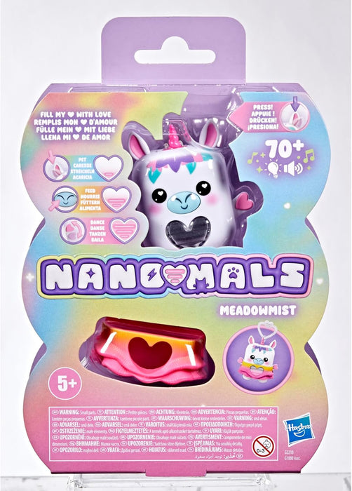 Nano-Mals Meadowmist the Unicorn Electronic Fidget Pet