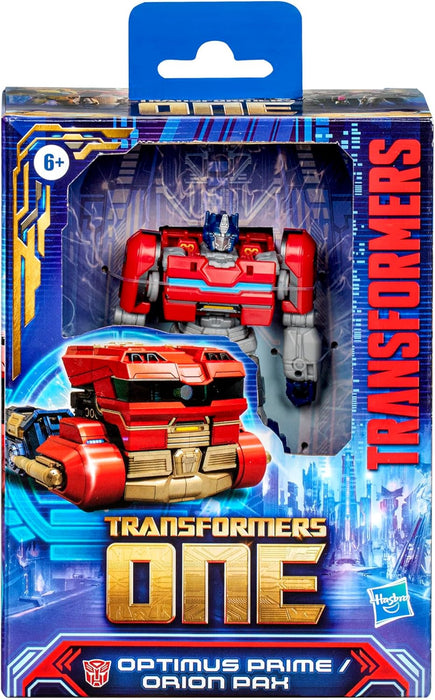 Transformers One Power Flip Optimus Prime Orion Pax Action Figure