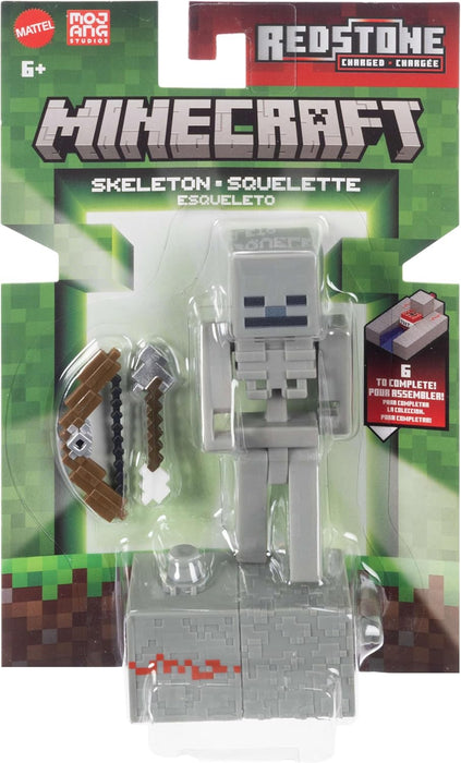 Minecraft - Redstone Skeleton 3.25" Core Figure