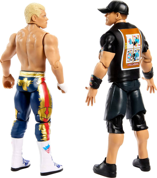 WWE Main Event Showdown Cody Rhodes vs John Cena (2 Figure Pack)