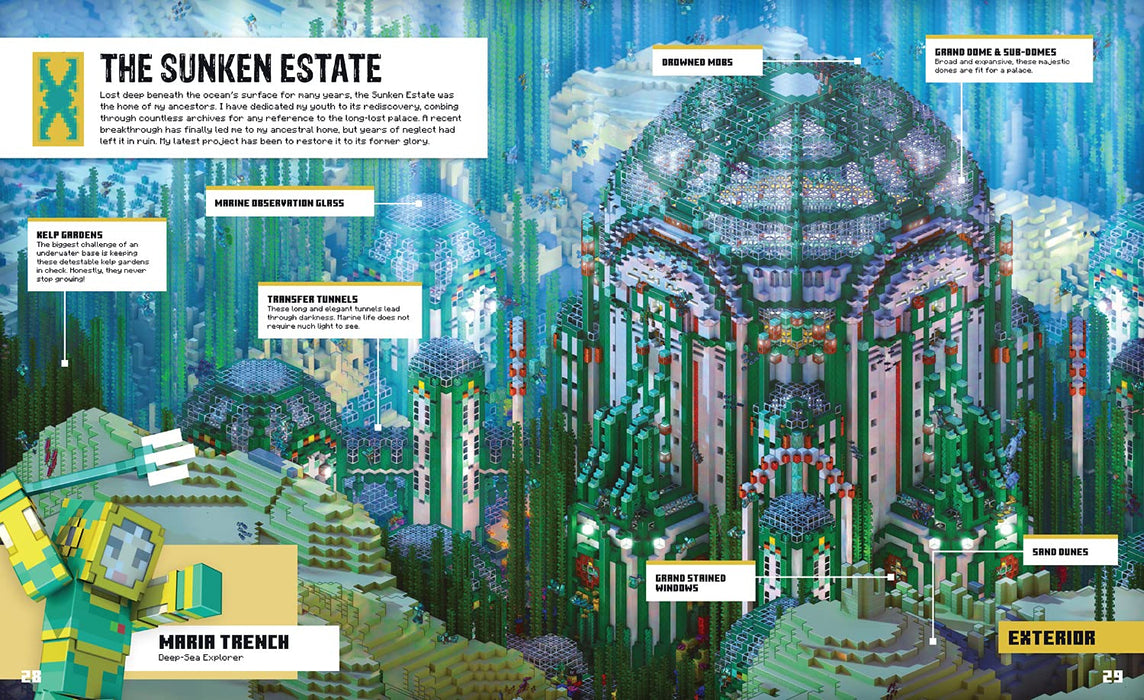 Minecraft: Epic Bases Hardback By Mojang AB