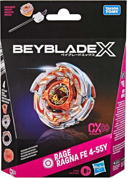 Beyblade X Starter Pack CX Rage Ragna FE 4-55Y Stamina