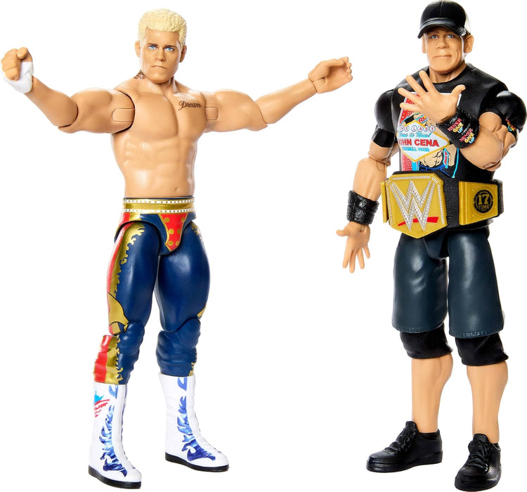 WWE Main Event Showdown Cody Rhodes vs John Cena (2 Figure Pack)