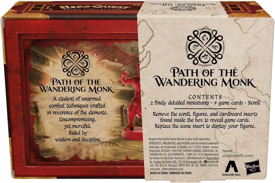 Heroquest Path Of The Wandering Monk Board Game