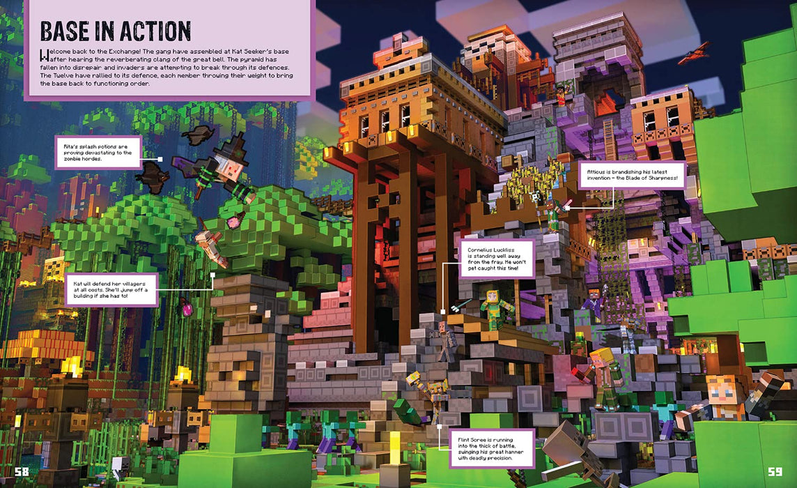 Minecraft: Epic Bases Hardback By Mojang AB