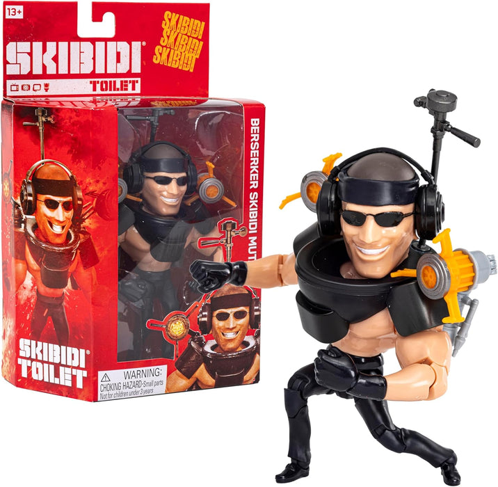 Skibidi Toilet - Deluxe Figure Series 2 Berserker Mutant Figure