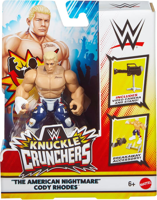 WWE Knuckle Crunchers The American Nightmare Cody Rhodes Figure