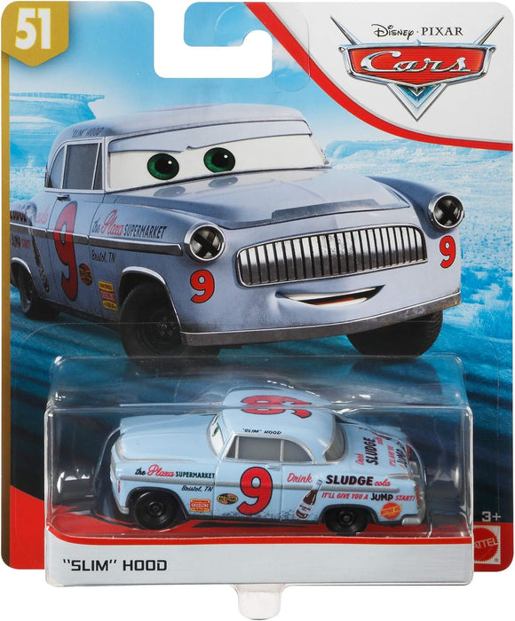 Disney Pixar Cars - Die Cast Slim Hood Vehicle