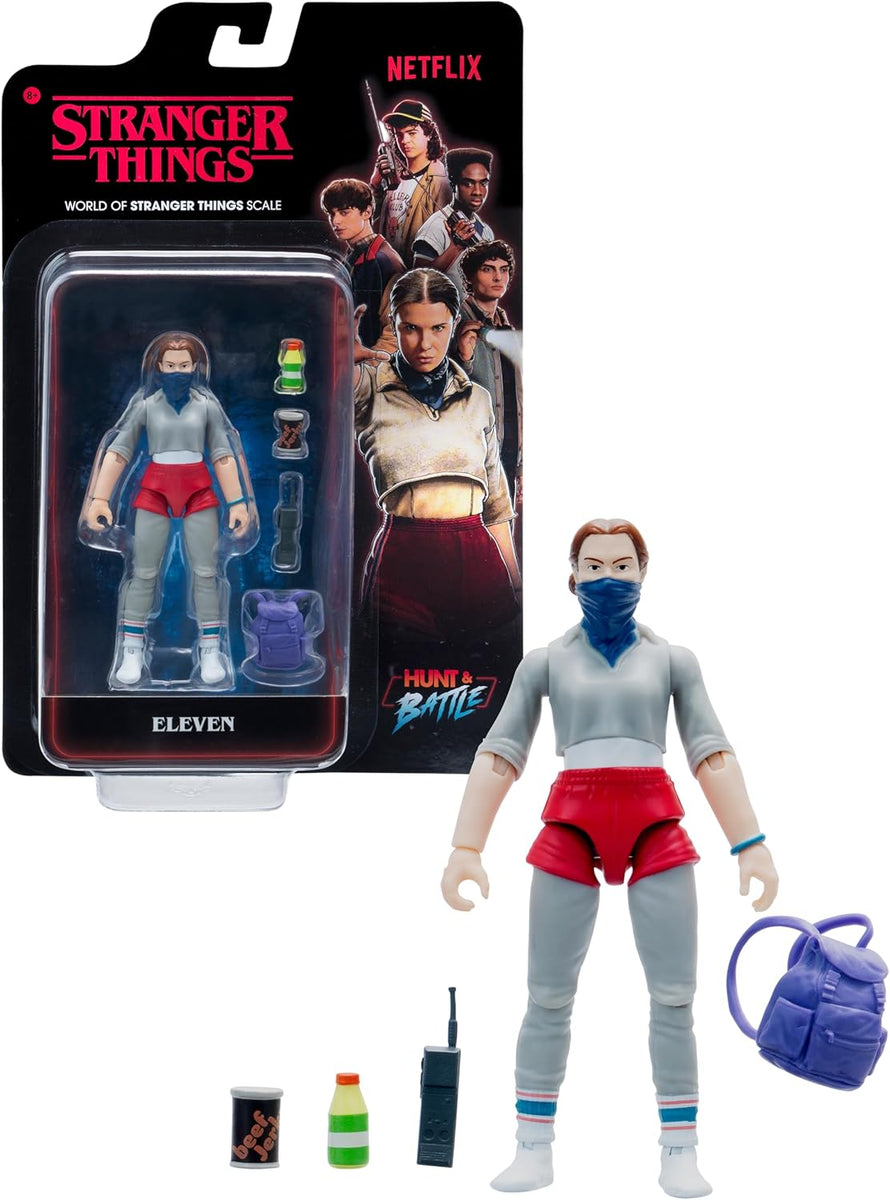 Stranger Things - Eleven Hunt & Battle Action Figure — REACTIVE Toys