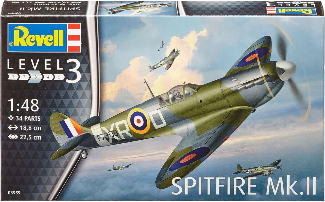 REVELL 03959 - Spitfire Mk.II 1:48 Scale Model Plane
