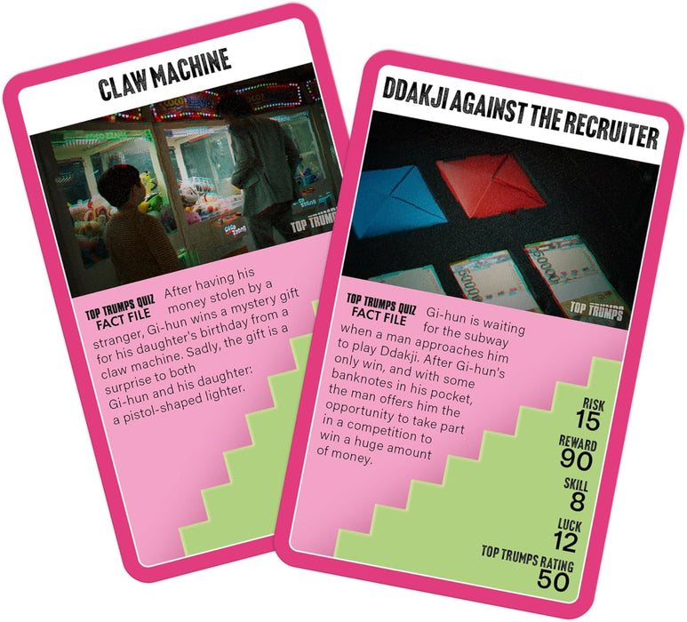 Top Trumps Squid Games Limited Edition Card Game