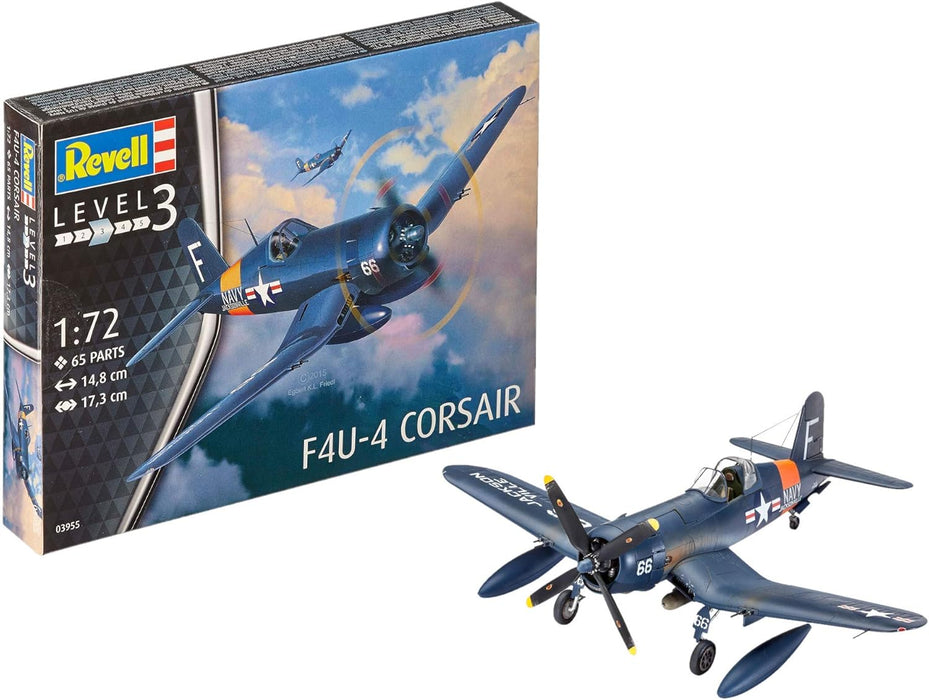 REVELL 03955 - F4U-4 Corsair 1:72 Scale Model Plane