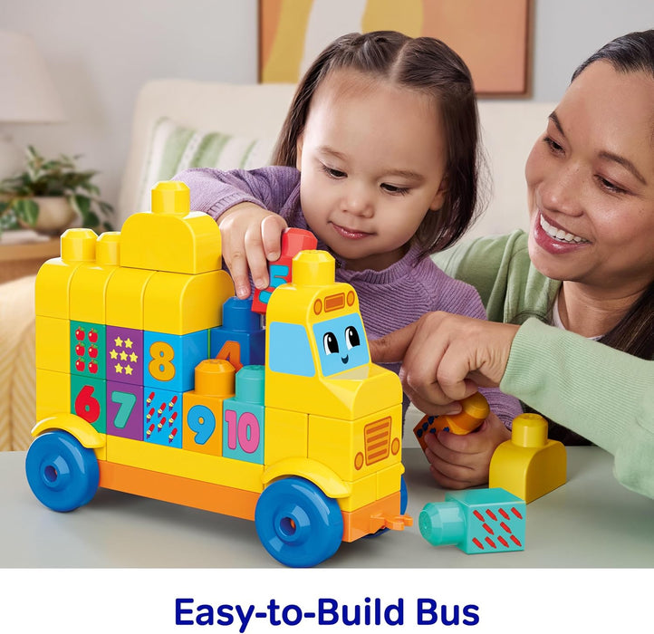 Mega Blok - Build & Count Bus