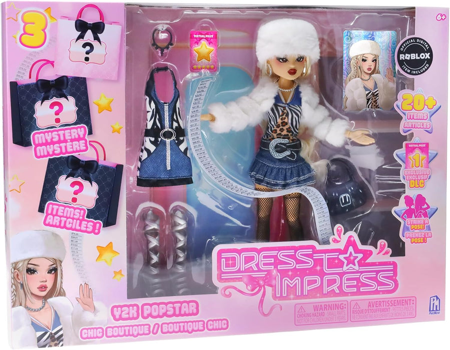 Dress To Impress - Series 1: 3-in-1 Deluxe Fashion Doll