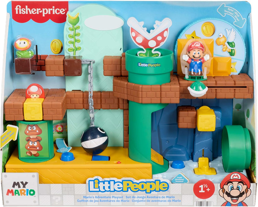 Fisher Price - Little People Mario's Adventure Playset