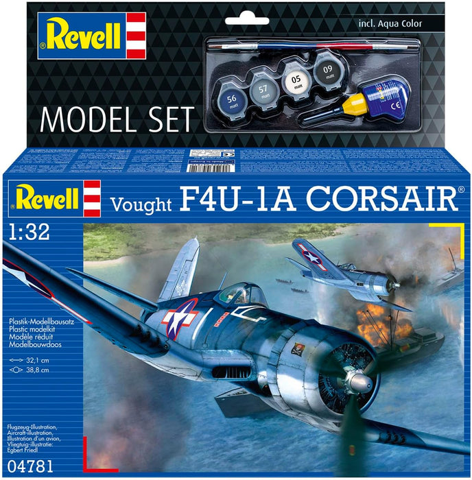 REVELL 64781  - Vought F4U-1A Corsair 1:32 Scale Model Set