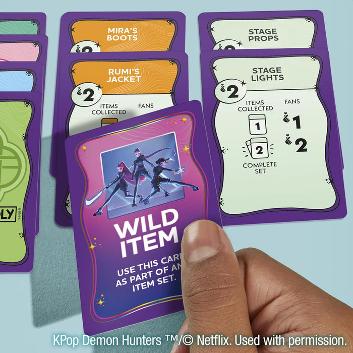 Monopoly Deal: KPop Demon Hunters Card Game
