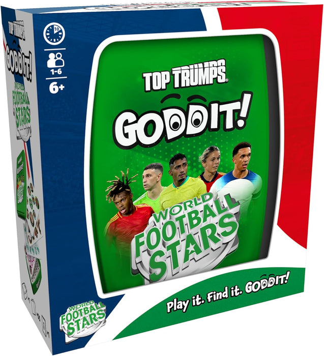 Top Trumps World Football Stars Goddit! Card Game